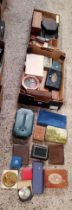 3 CARTONS OF MISC TRINKET BOXES & TIN BOXES