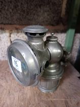 VINTAGE LUCAS LTD CALCIA KING BICYCLE CARBIDE LAMP