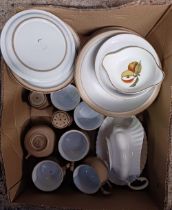 CARTON WITH QTY OF DENBY CHINAWARE