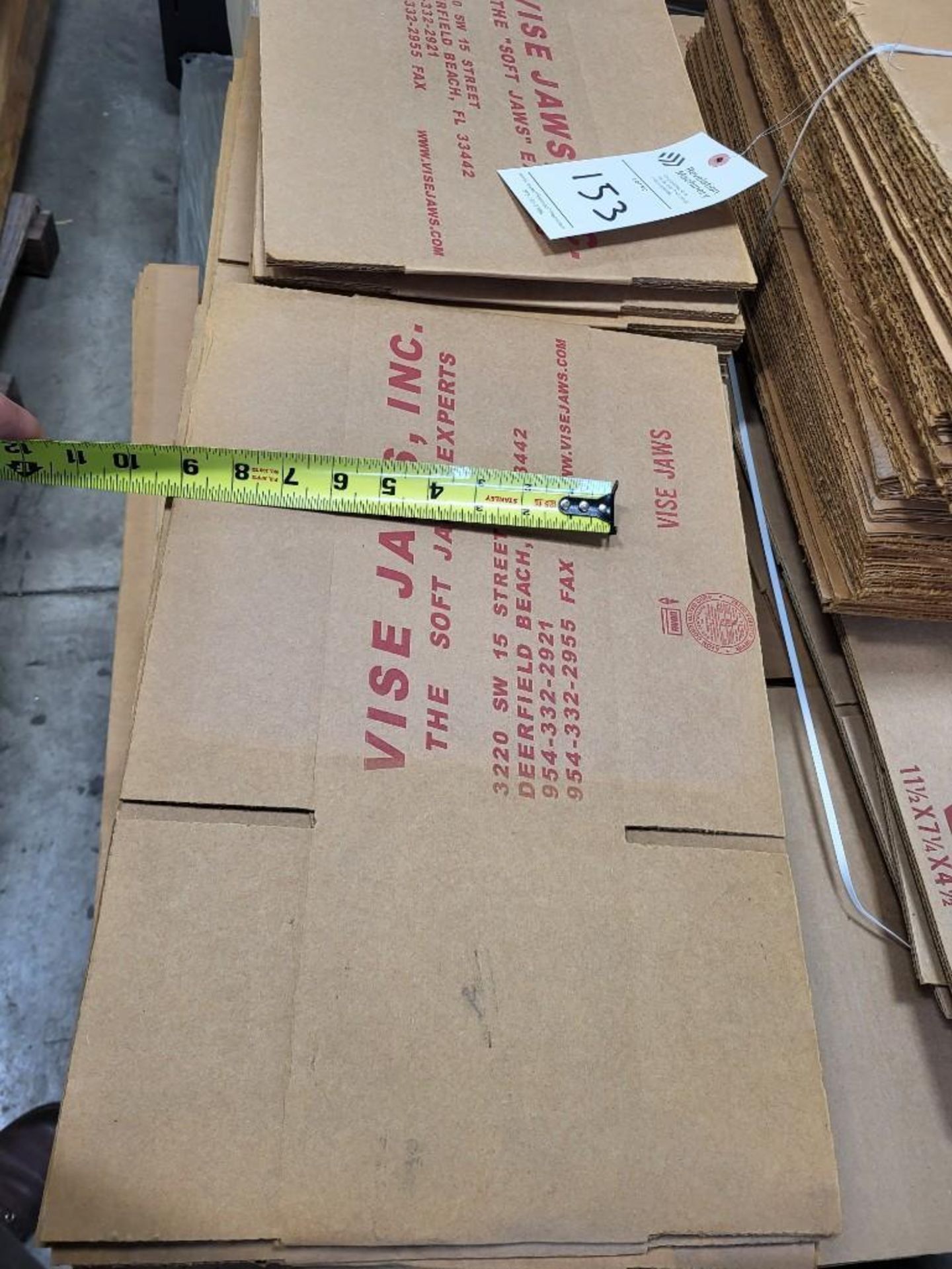 SHIPPING SUPPLIES - ASSORTED CARDBOARD BOXES - Image 5 of 6