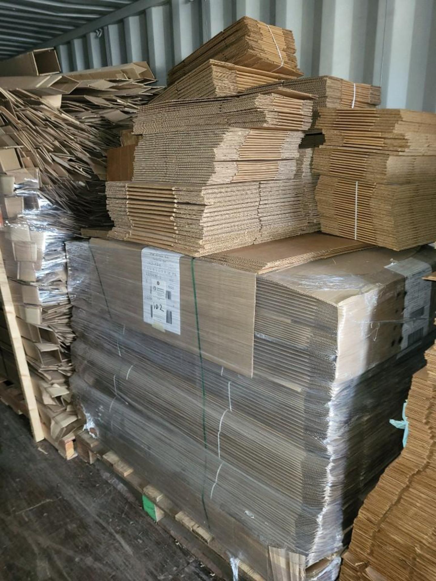 SHIPPING SUPPLIES - ASSORTED CARDBOARD BOXES