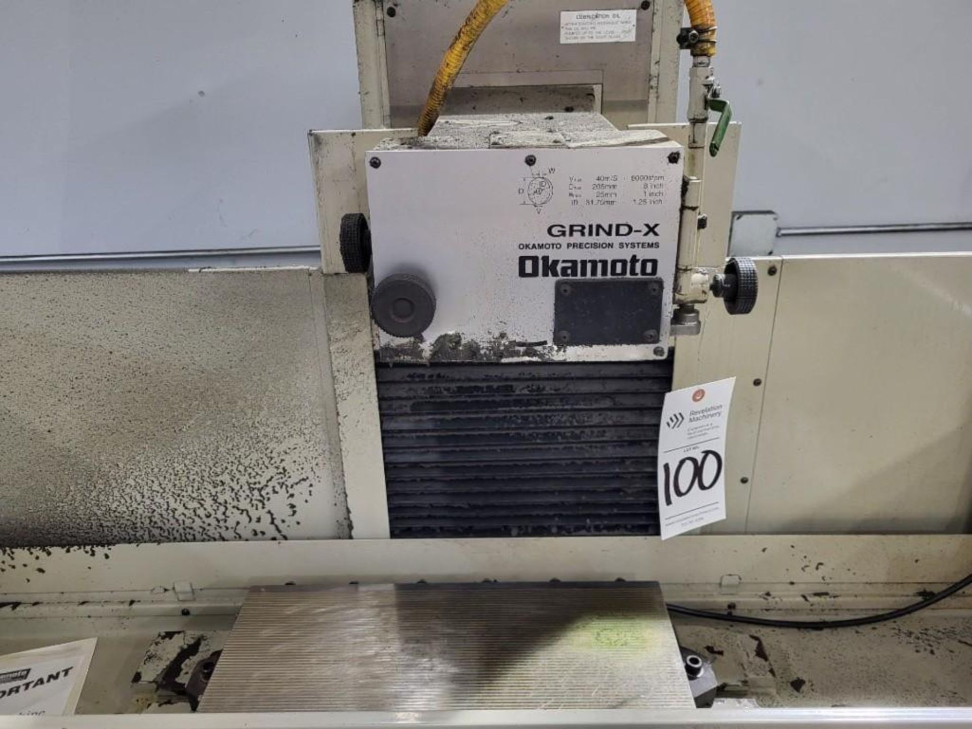 OKAMOTO ACC8.20ST HYDRAULIC AUTOMATIC SURFACE GRINDER, 2012 - Image 10 of 16