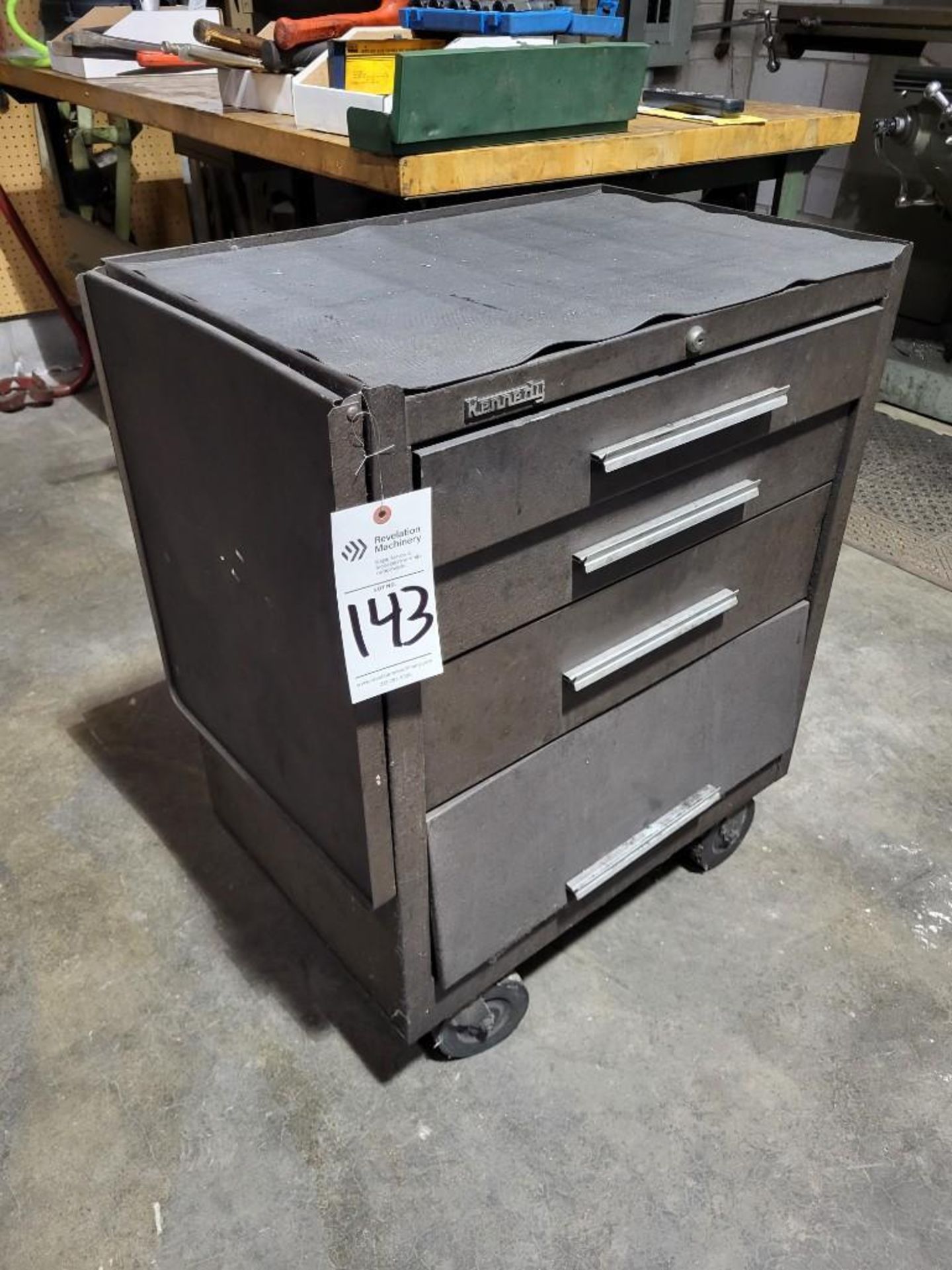KENNEDY TOOL CHEST WITH CONTENTS