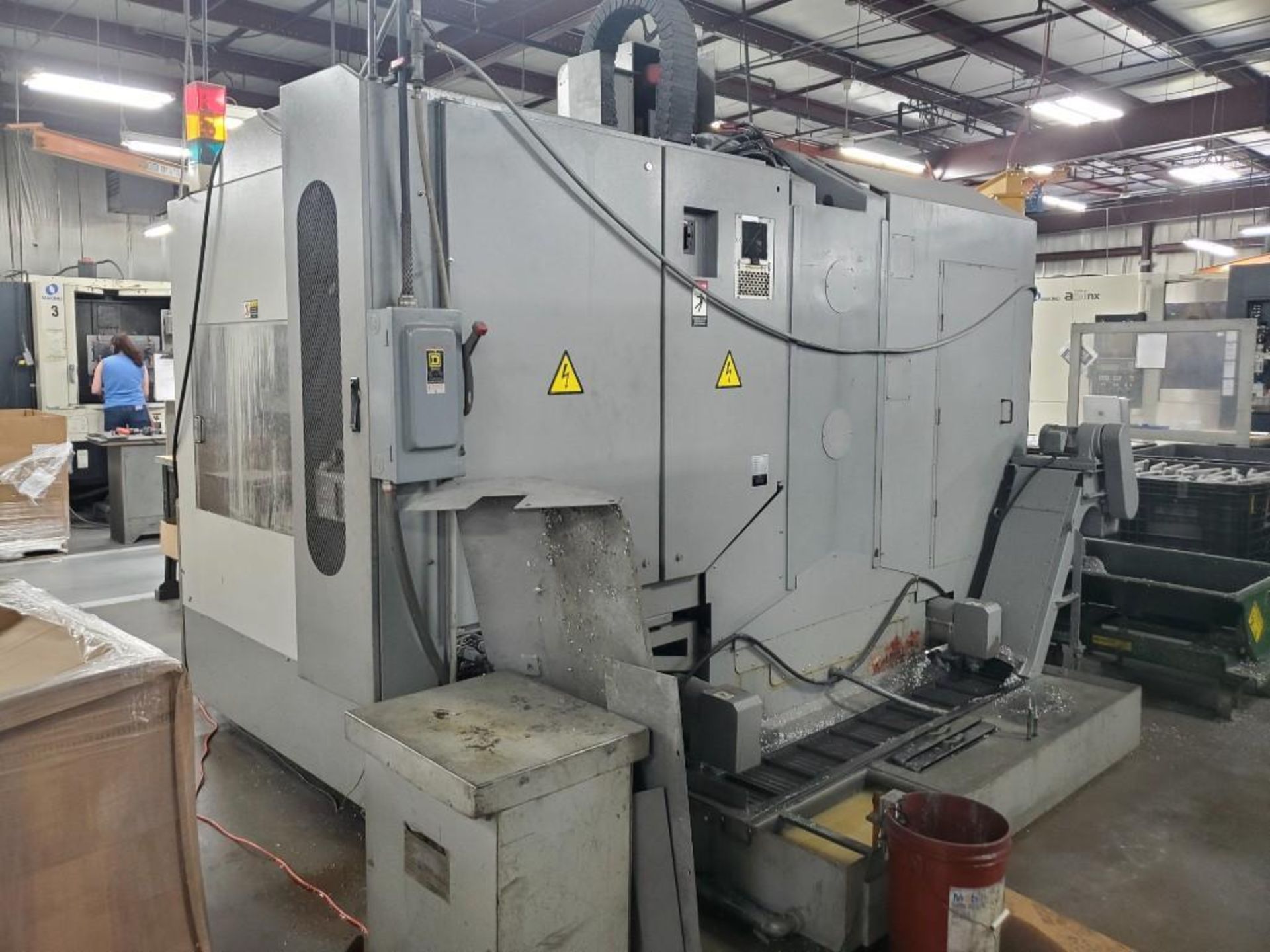 LEADWELL MV-50I VMC, 2005 – 50″ X 25″ TRAVELS, FANUC 18I-MB - Image 3 of 26