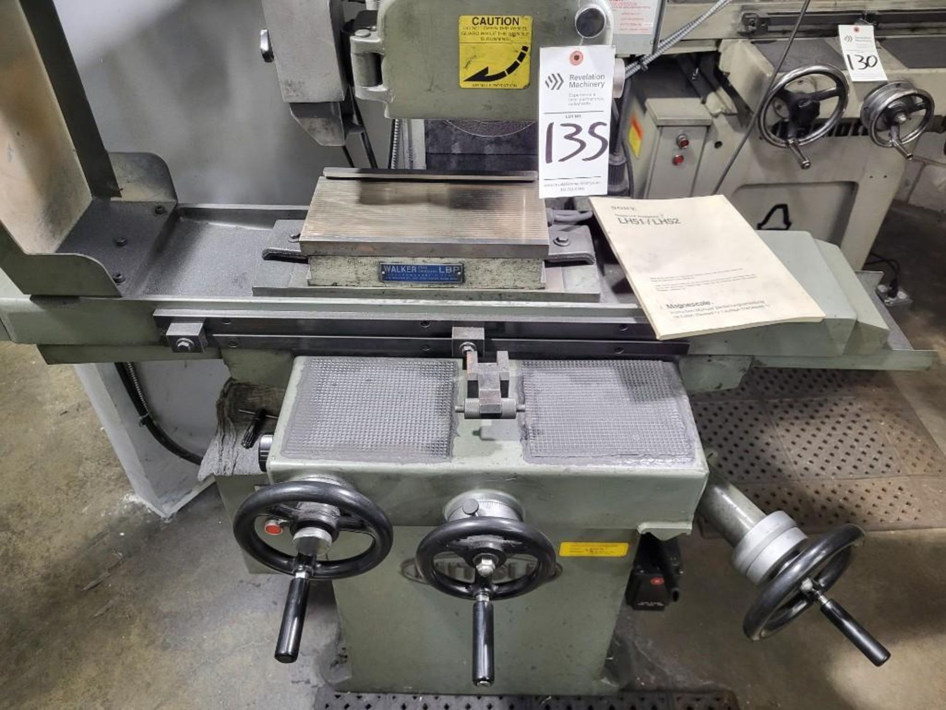 MITSUI MSG-200ML 6"X12" PRECISION SURFACE GRINDER WITH SONY DRO, WALKER MAGNETIC CHUCK - Image 5 of 10