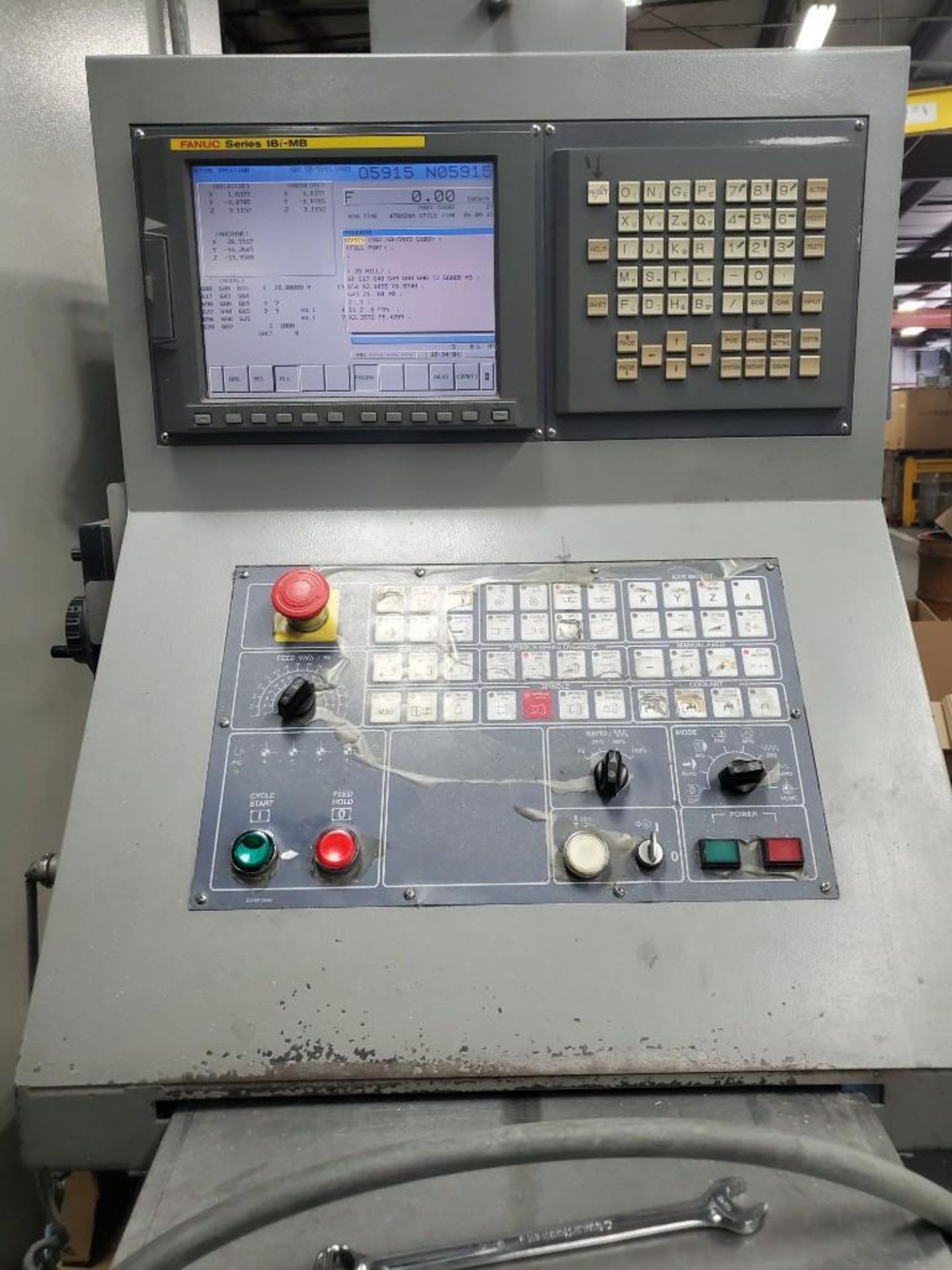 LEADWELL MV-50I VMC, 2005 – 50″ X 25″ TRAVELS, FANUC 18I-MB - Image 21 of 26