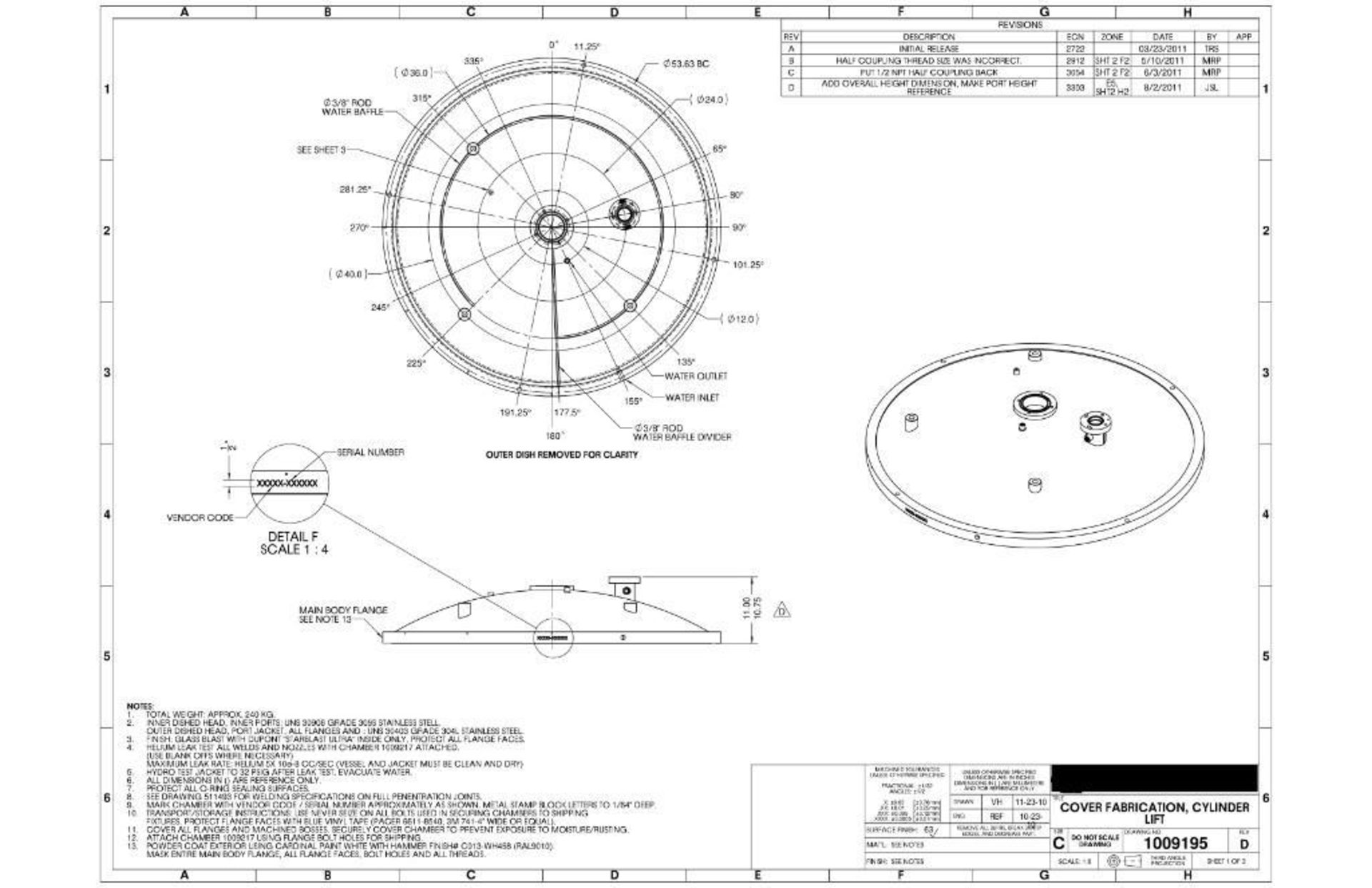 STEEL-PRO GT SOLAR ASF VACUUM CHAMBER - Image 12 of 19