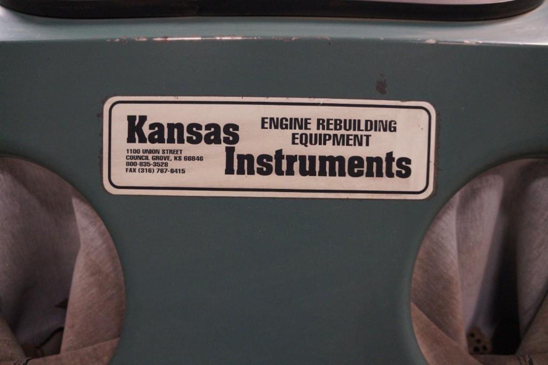 KANSAS INSTRUMENTS BEAD BLAST CABINET MODEL 248 - Image 14 of 15