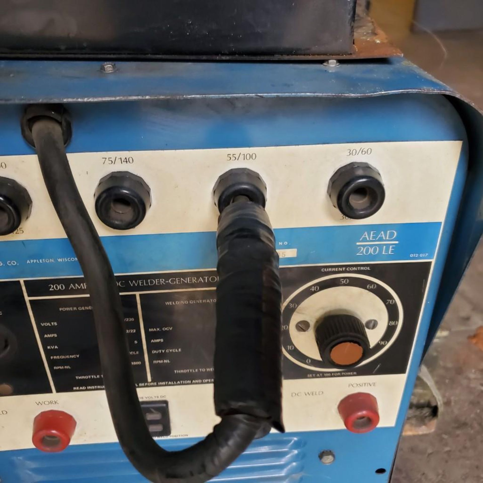 MILLER AEAD-200LE WELDER/GENERATOR - Image 4 of 13