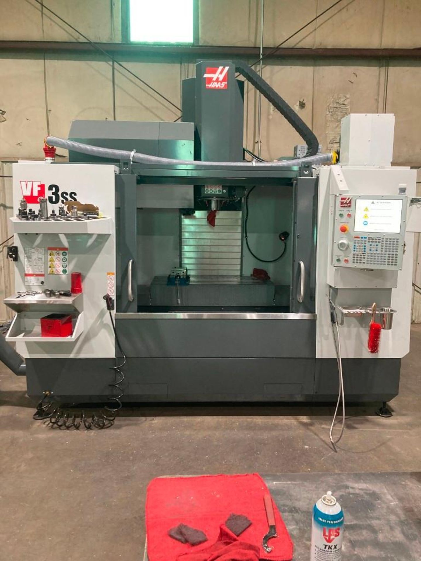 2022 HAAS VF-3SS VMC; TSC, WIRELESS PROBING, 12K SPINDLE