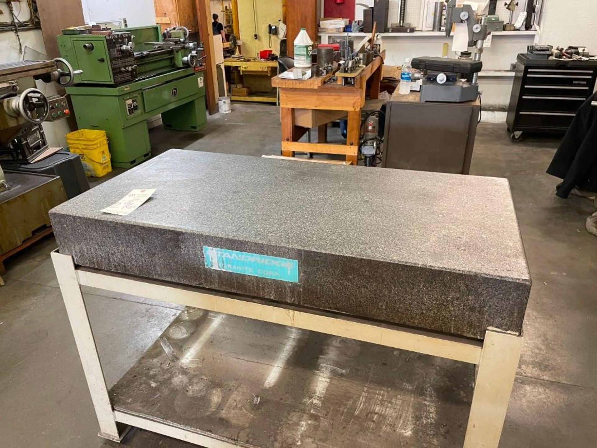 STANDRIDGE GRANITE SURFACE INSPECTION PLATE WITH STAND