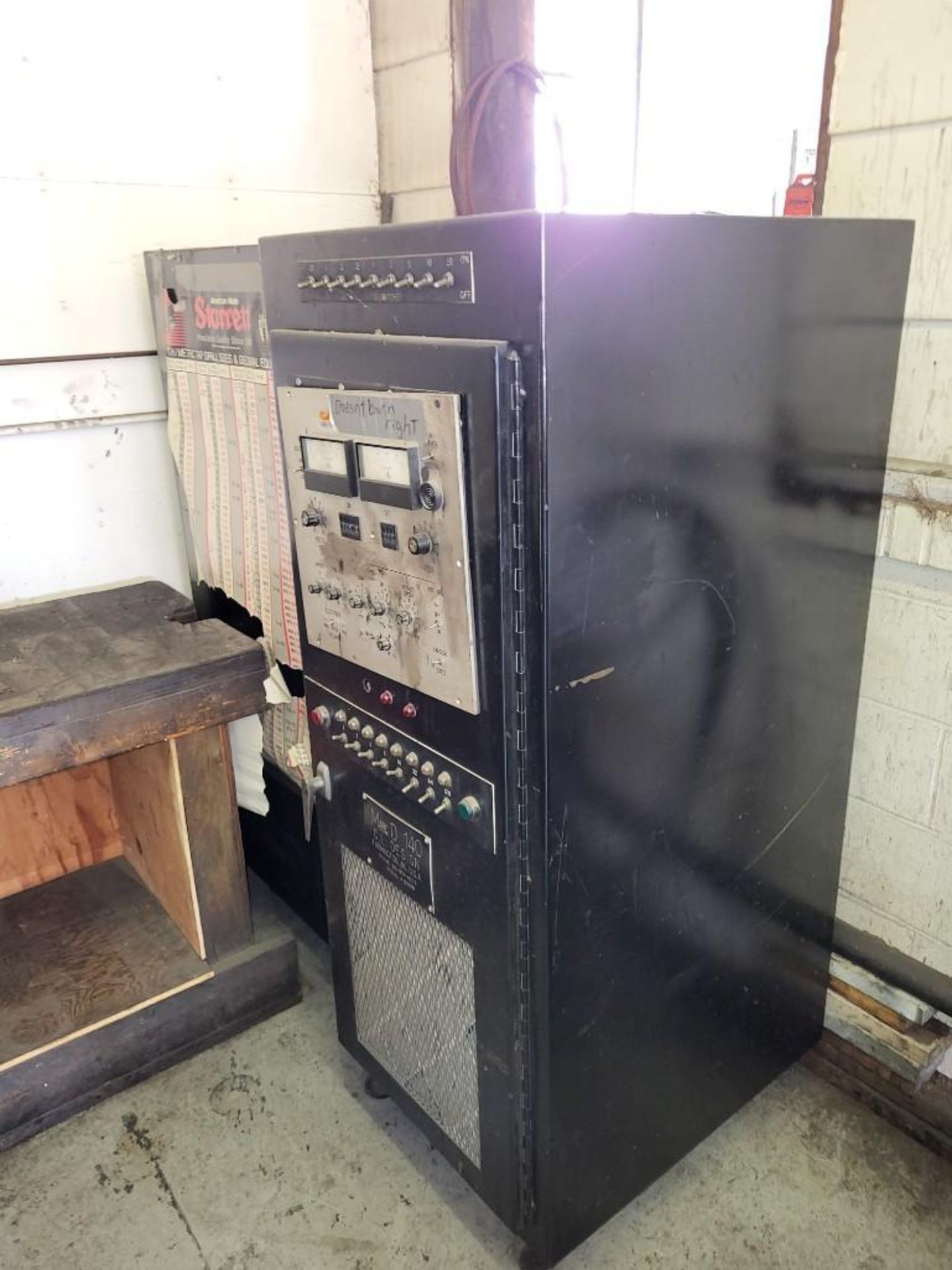 ELOX HRP-64 EDM WITH TWO CONTROL CABINETS, ONE BAD - Image 10 of 12