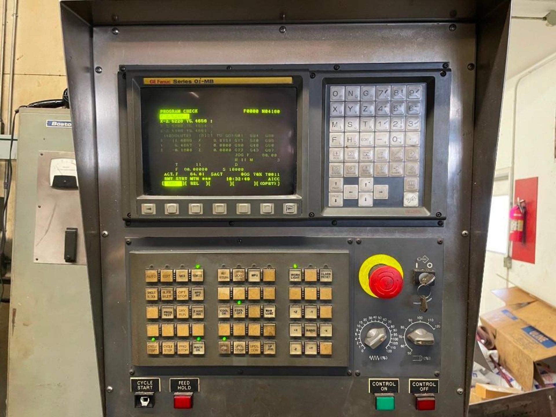 BOSTOMATIC 723-1 VERTICAL HIGH SPEED MILL RETROFIT WITH FANUC CONTROLS - Image 3 of 15