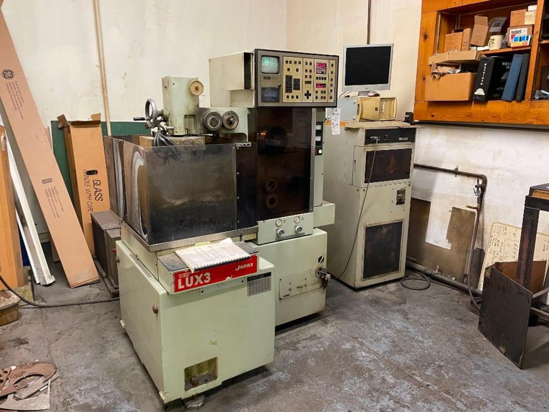 1985 Japax LUX3 Wire EDM Machine