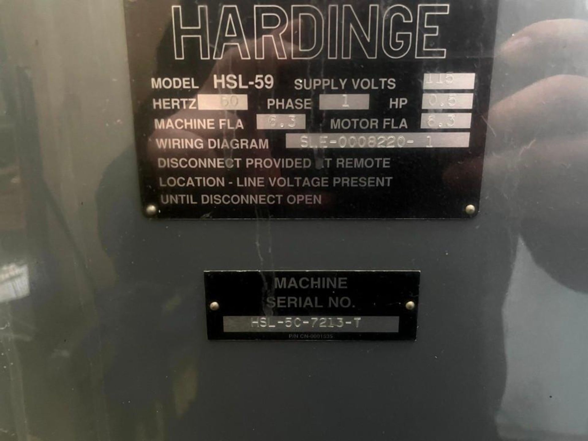 HARDINGE HSL 59 SUPER PRECISION SPEED LATHE - Image 4 of 14