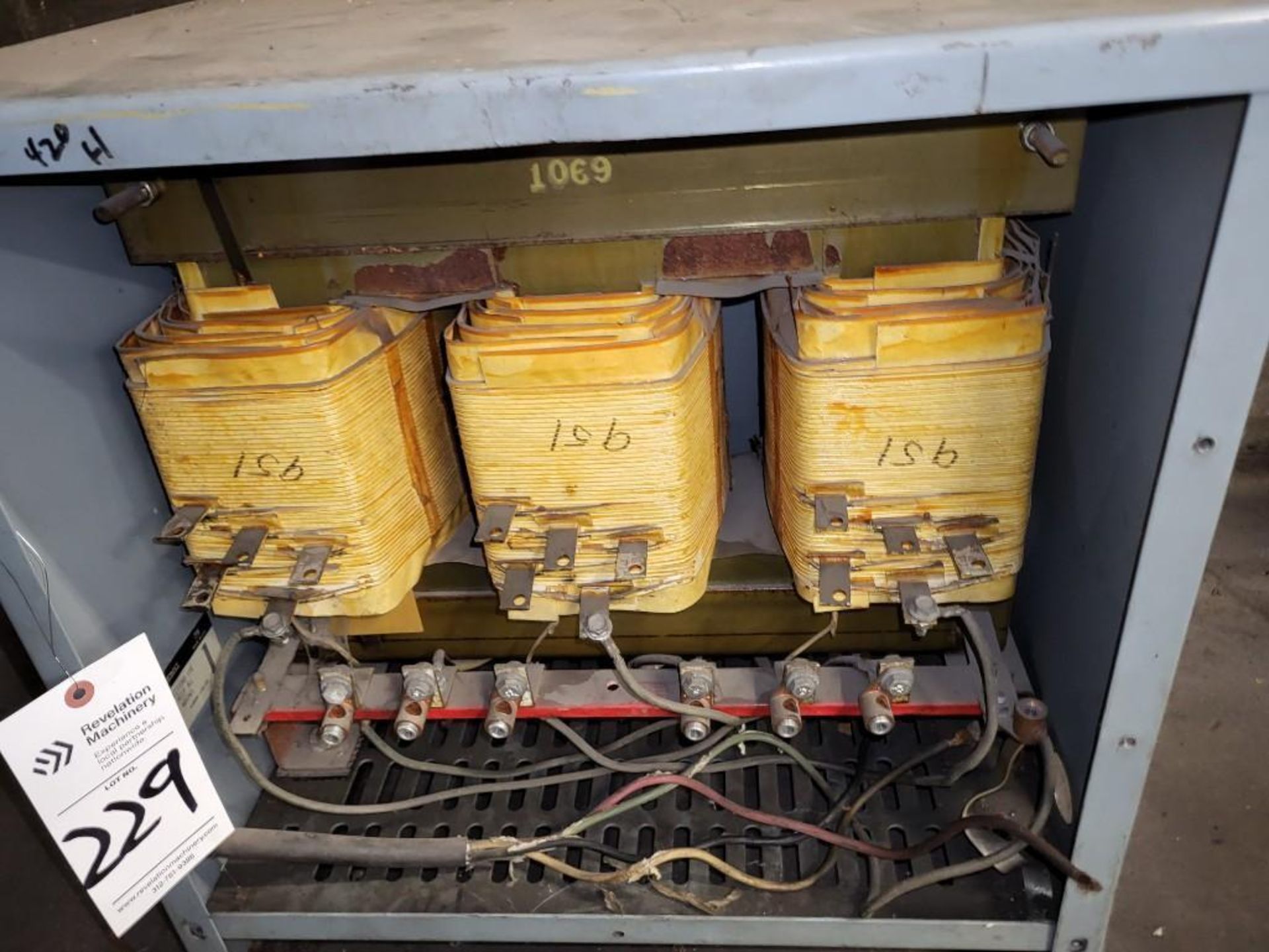 SQUARE D TRANSFORMER 20KVA - Image 4 of 6