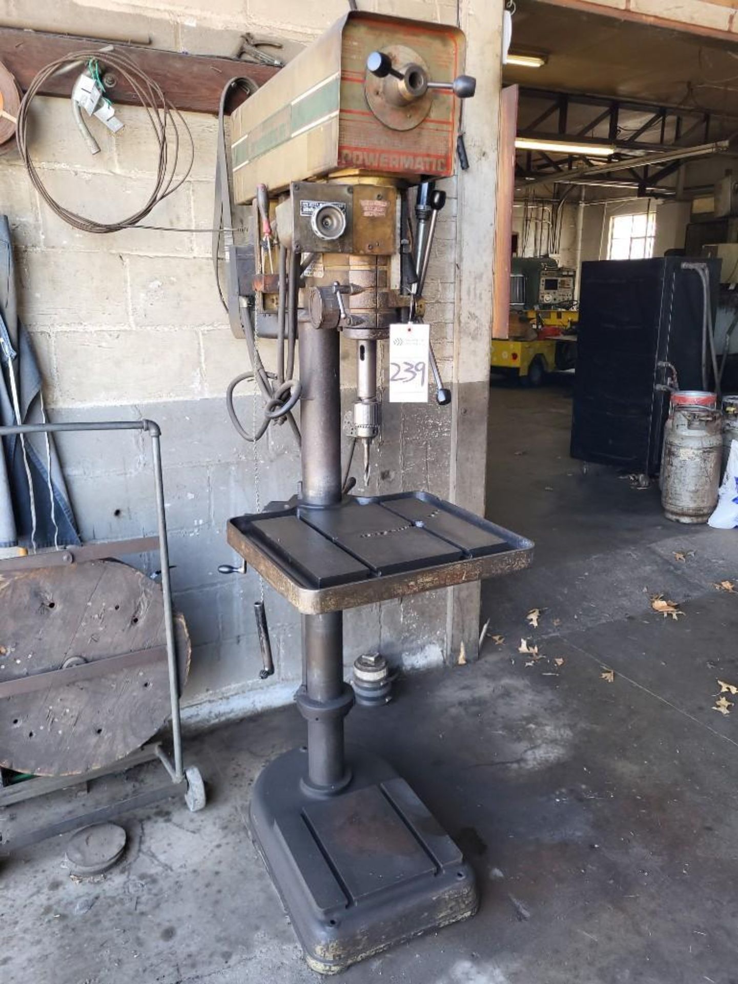 POWERMATIC MODEL 1200 3HP DRILL PRESS; 3 PHASE