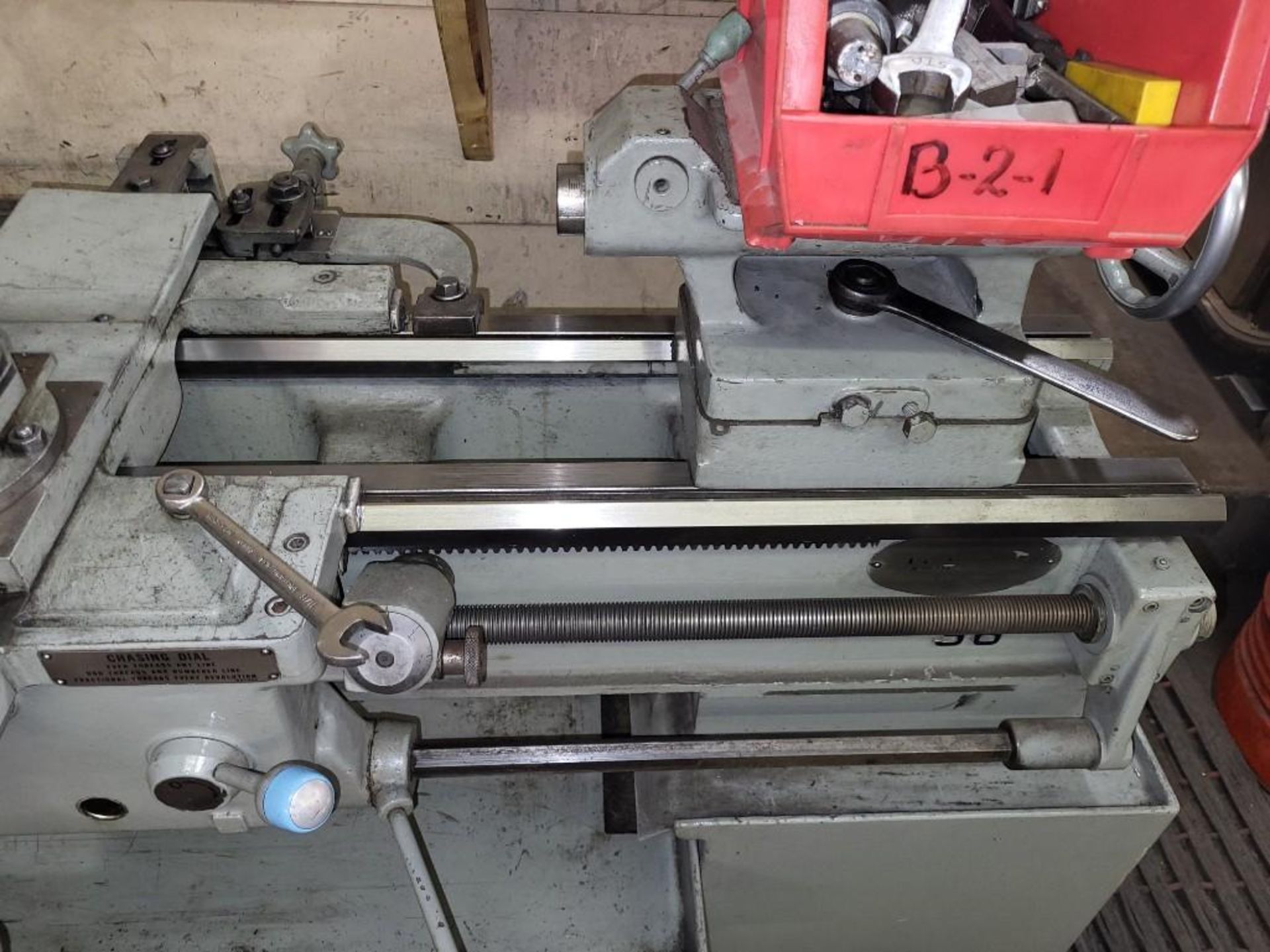 CINCINNATI 13" X 36" HYDRA SHIFT TOOLROOM LATHE - Image 9 of 17