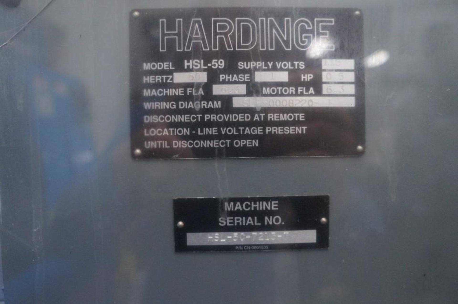 HARDINGE HSL 59 SUPER PRECISION SPEED LATHE - Image 14 of 14