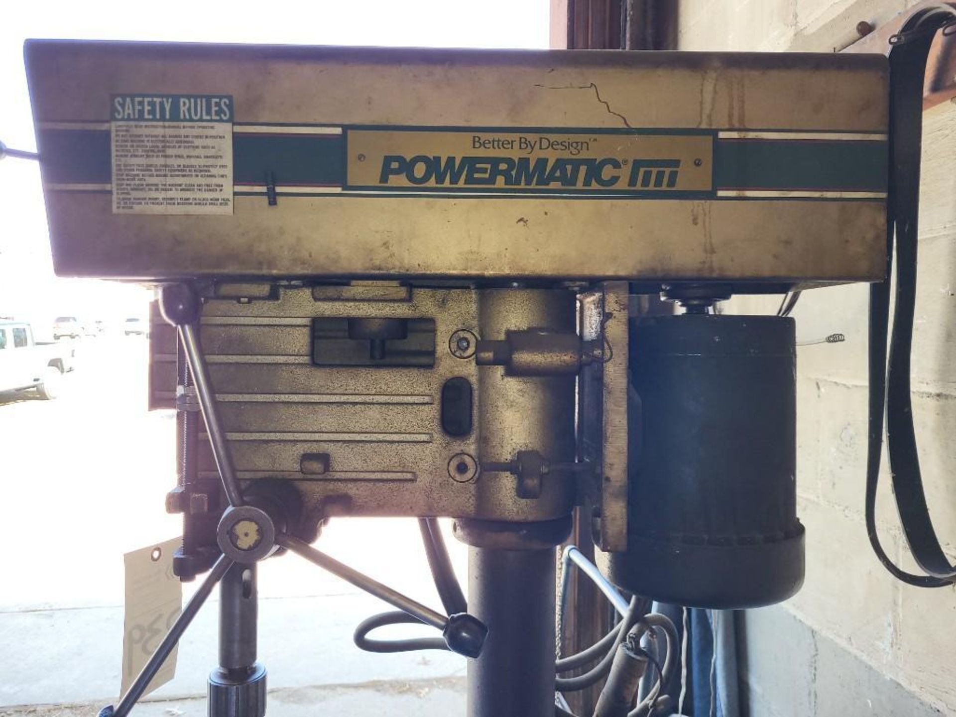 POWERMATIC MODEL 1200 3HP DRILL PRESS; 3 PHASE - Image 4 of 10