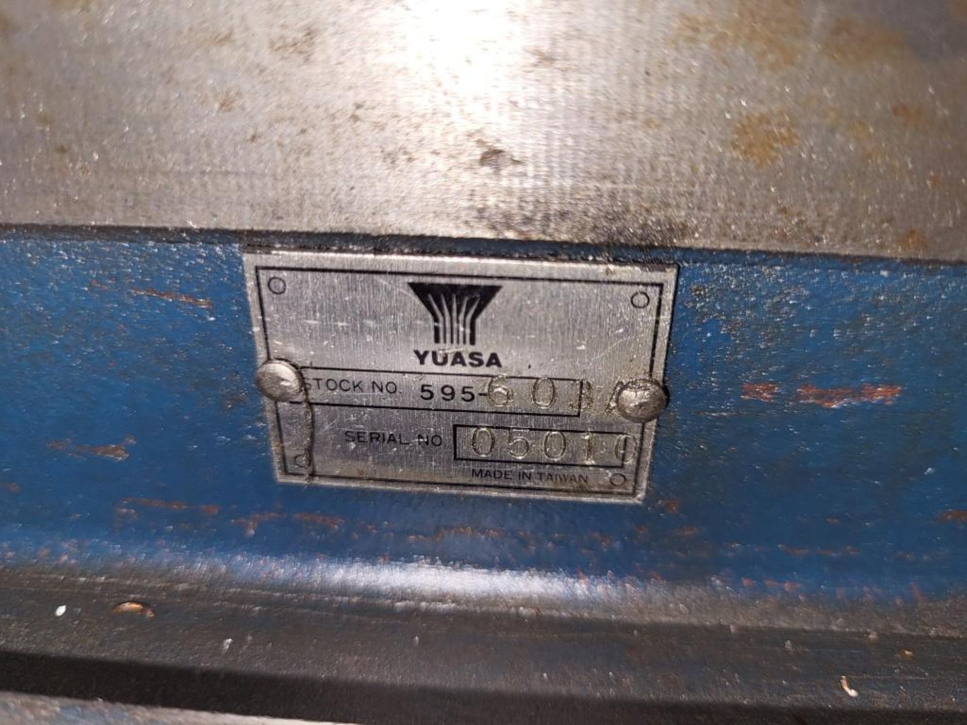 YAUSA 6" MACHINING VISE MODEL 595-603A - Image 7 of 7