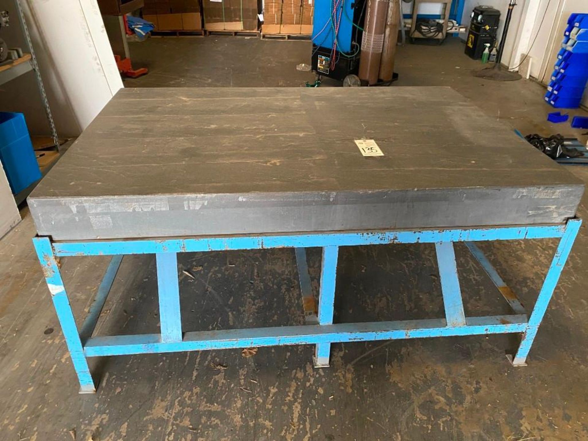 48" X 96" GRANITE WITH STAND BR INSPECTION TABLE