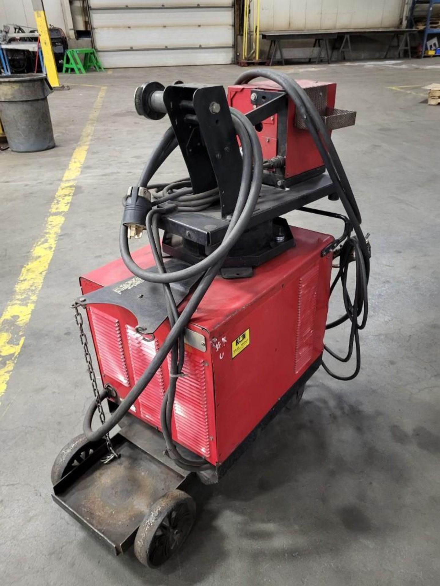 LINCOLN ELECTRIC CV-300 MIG WELDER WITH LN-7 WIRE FEEDER - Image 4 of 9