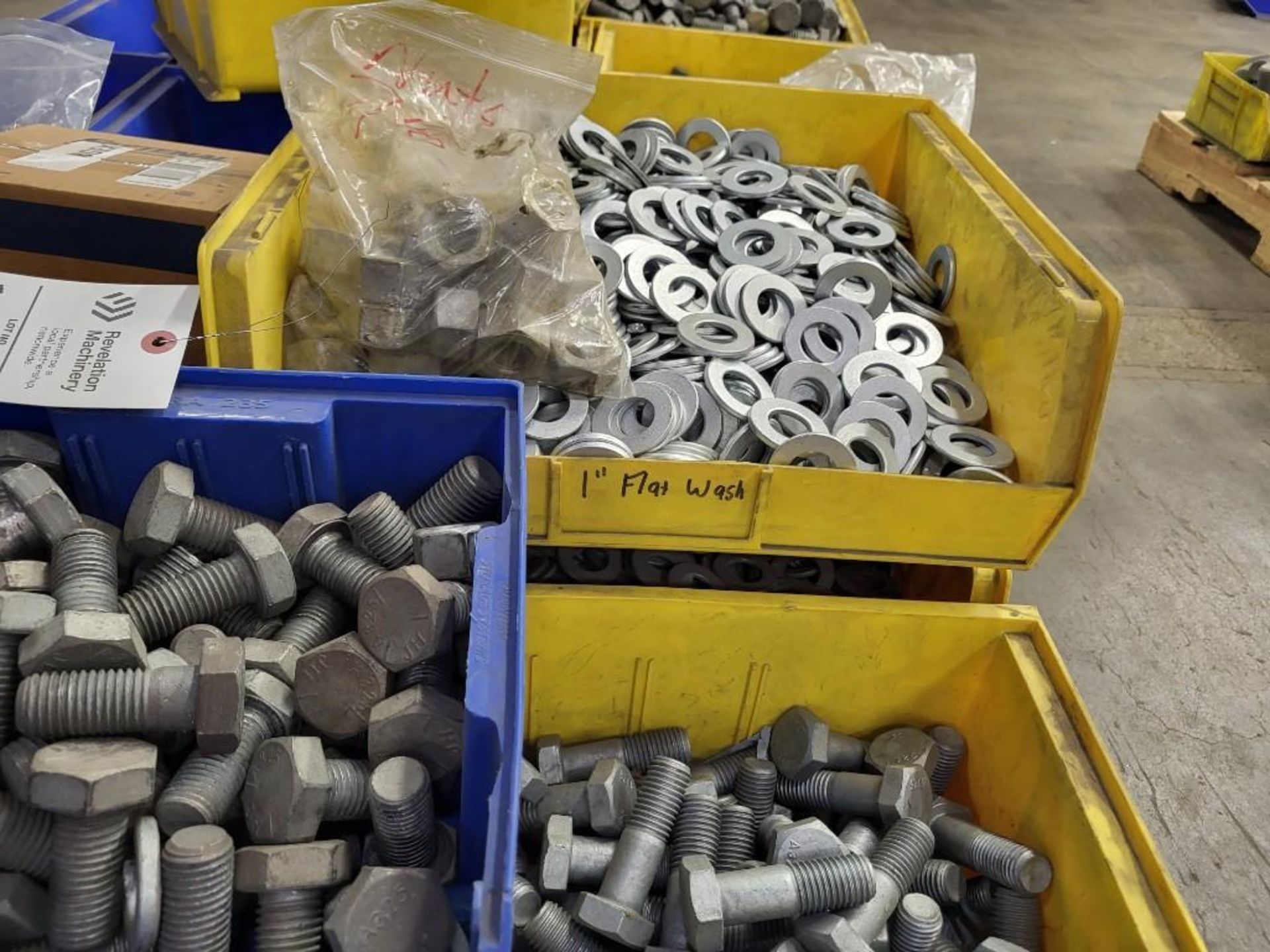 HARDWARE BINS - WASHERS, NUTS AND BOLTS (LARGE) - Image 5 of 8