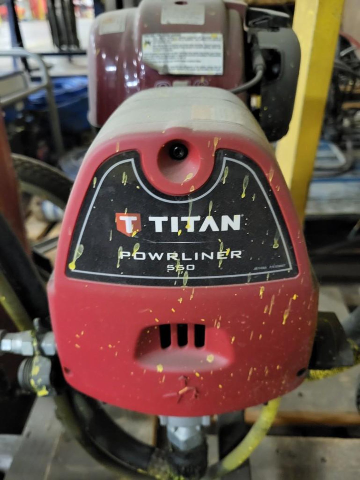 TITAN POWRLINER 850 PAINT SPRAYER — 3000 PSI, 37.7CC, MODEL# 0290004 - Image 4 of 9