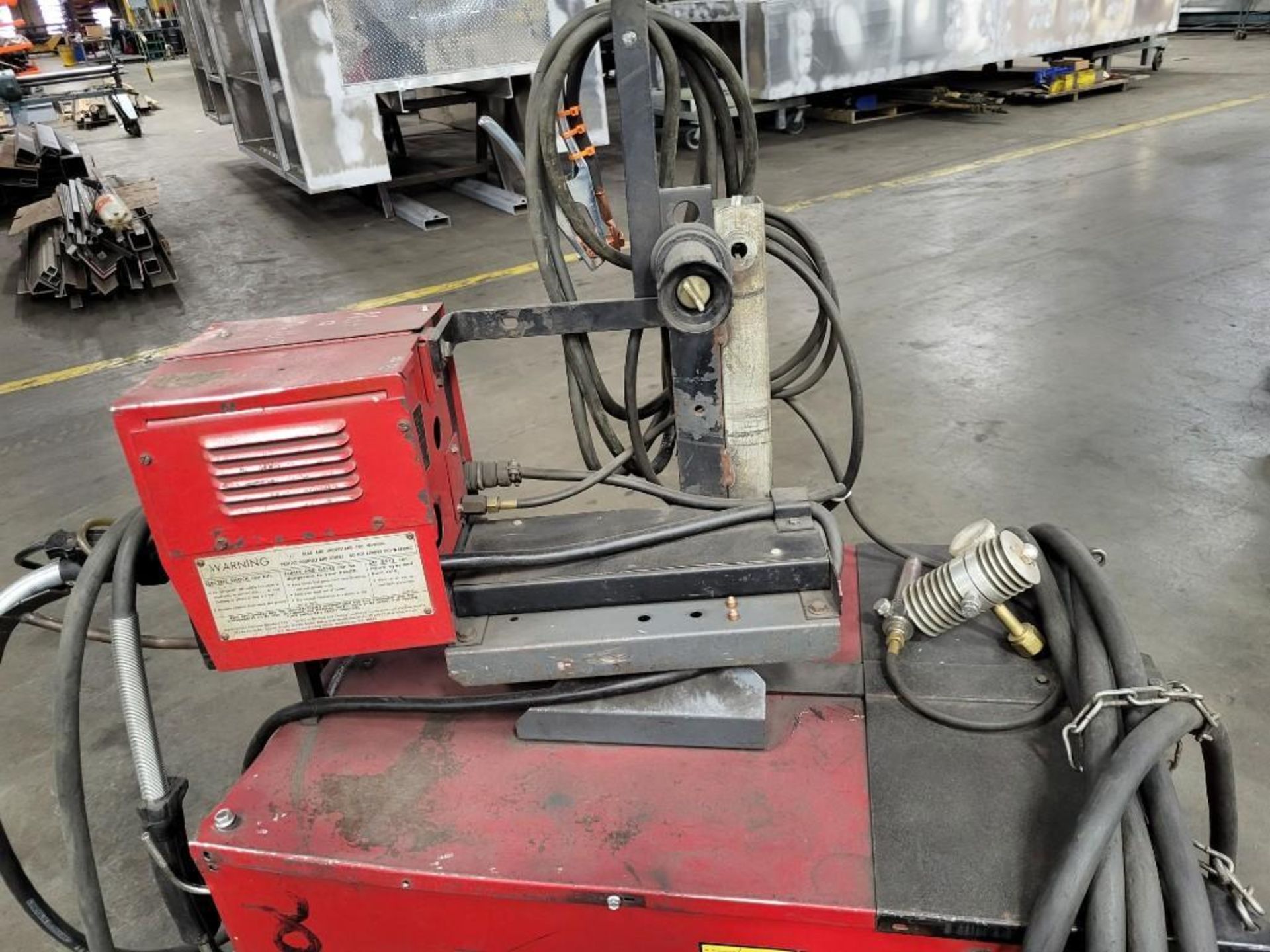 LINCOLN ELECTRIC IDEALARC CV-400 MIG WELDER WITH LN-7 WIRE FEEDER - Image 5 of 11