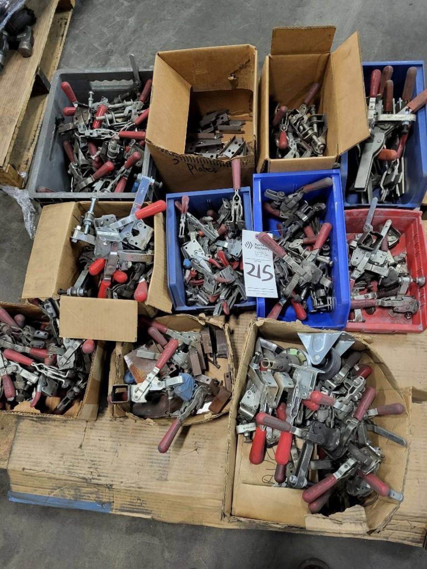 LOT OF WORKHOLDING HOLD DOWN TOGGLE CLAMPS