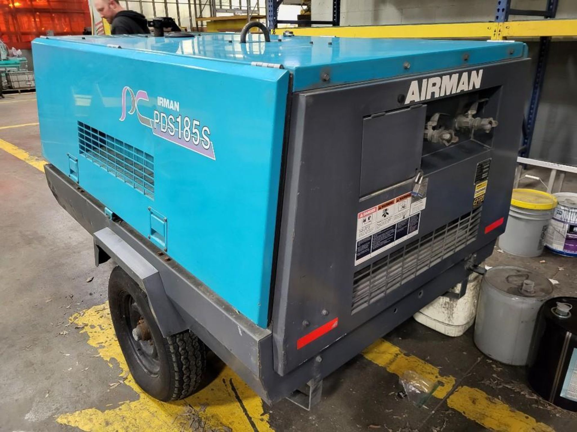 AIRMAN PDS185S PORTABLE DIESEL AIR COMPRESSOR - Image 8 of 10