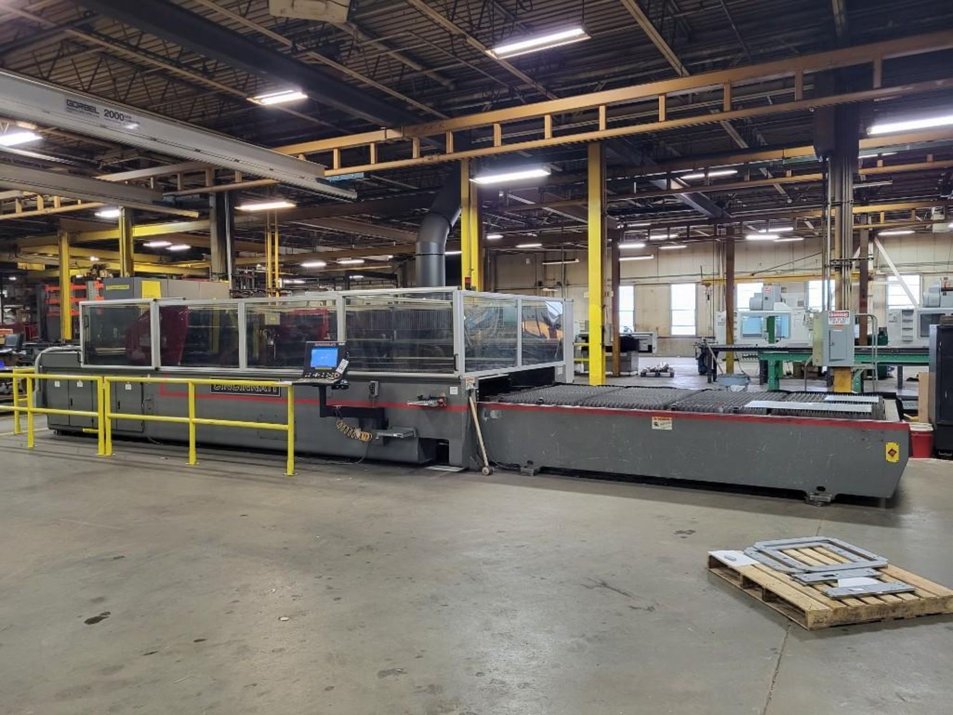 CINCINNATI CL-840 78 x 157" table CNC LASER, 2013