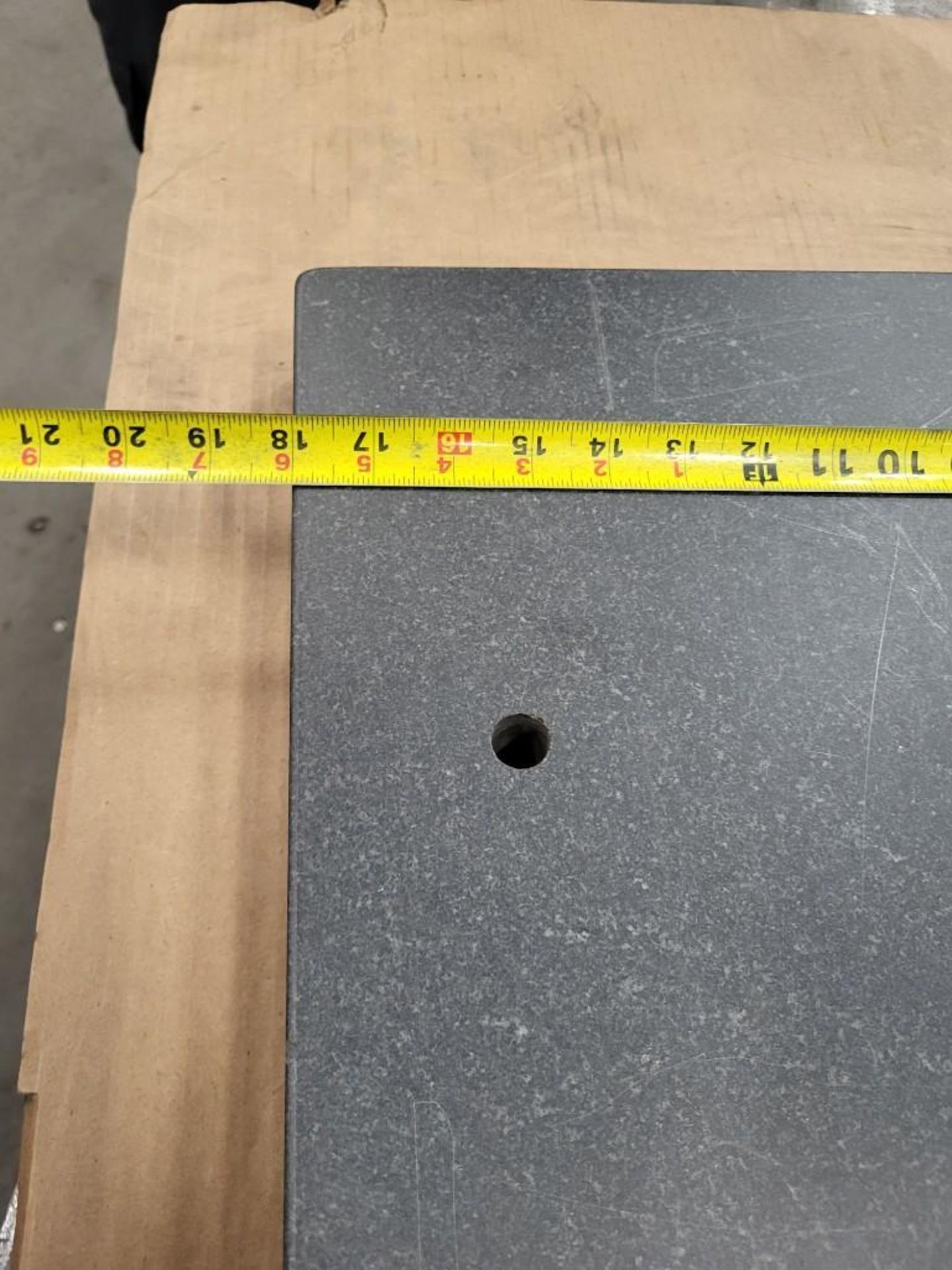 (2) BLACK GRANITE INSPECTION SURFACE PLATES; MITUTOYO GRAPLATE - Image 5 of 10