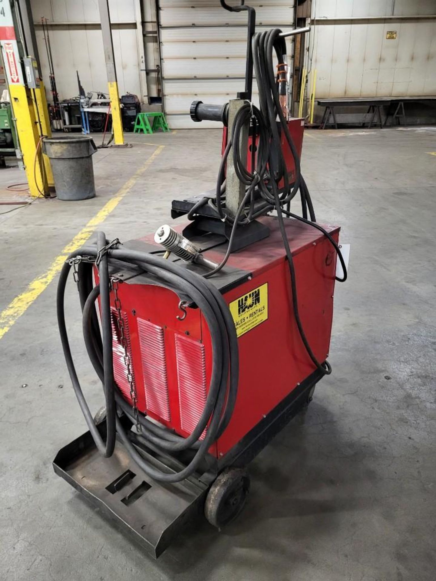 LINCOLN ELECTRIC IDEALARC CV-400 MIG WELDER WITH LN-7 WIRE FEEDER - Image 4 of 11