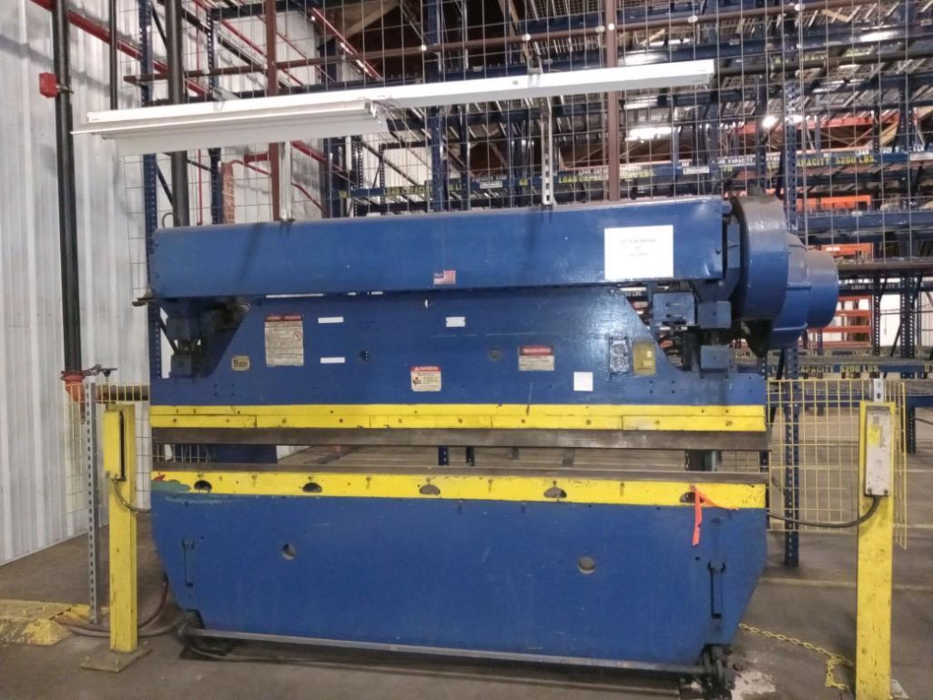 55 TON X 10' WYSONG MECHANICAL PRESS BRAKE