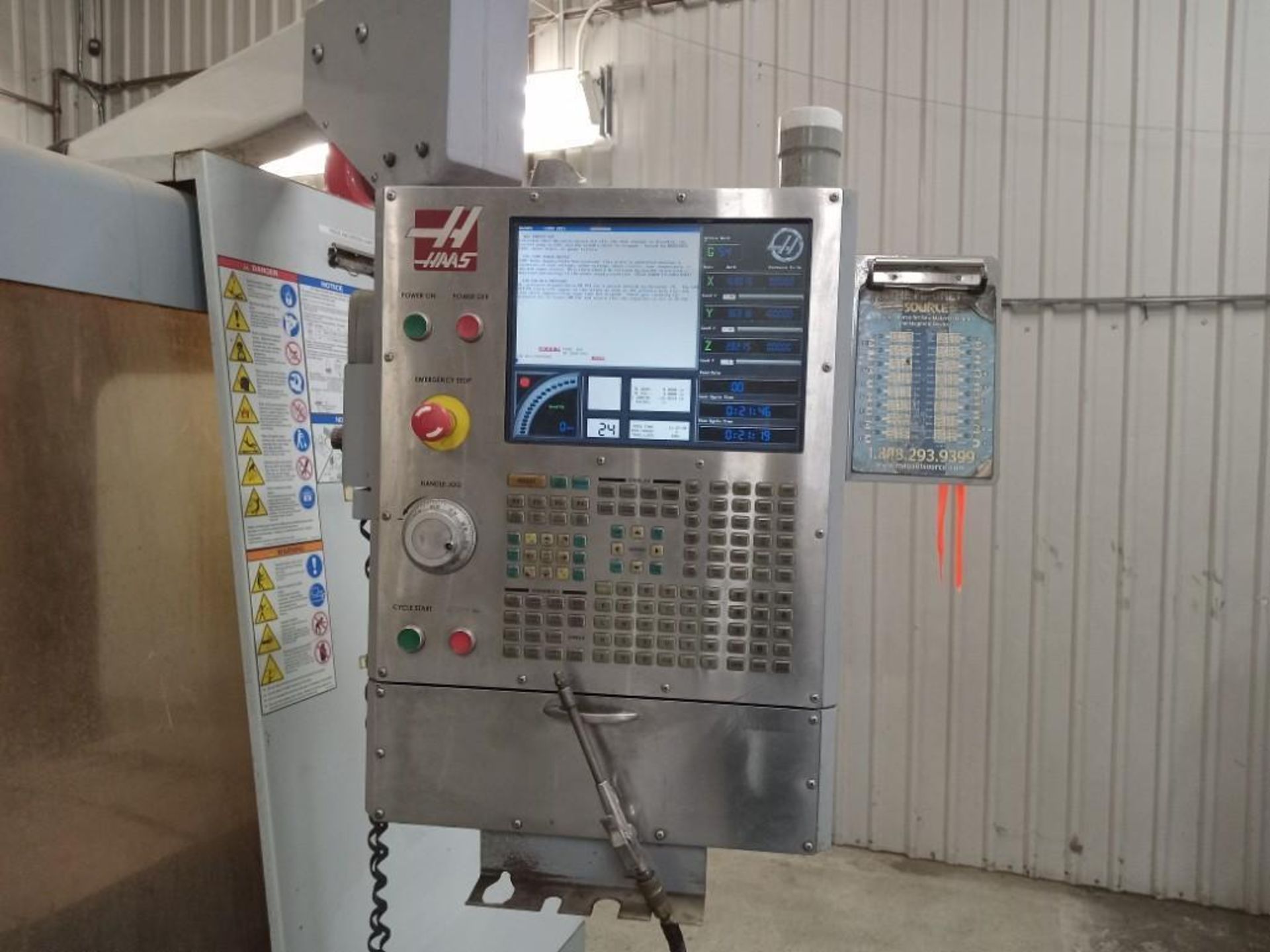 HAAS VF-6/50 VERTICAL MACHINING CENTER - Image 6 of 17