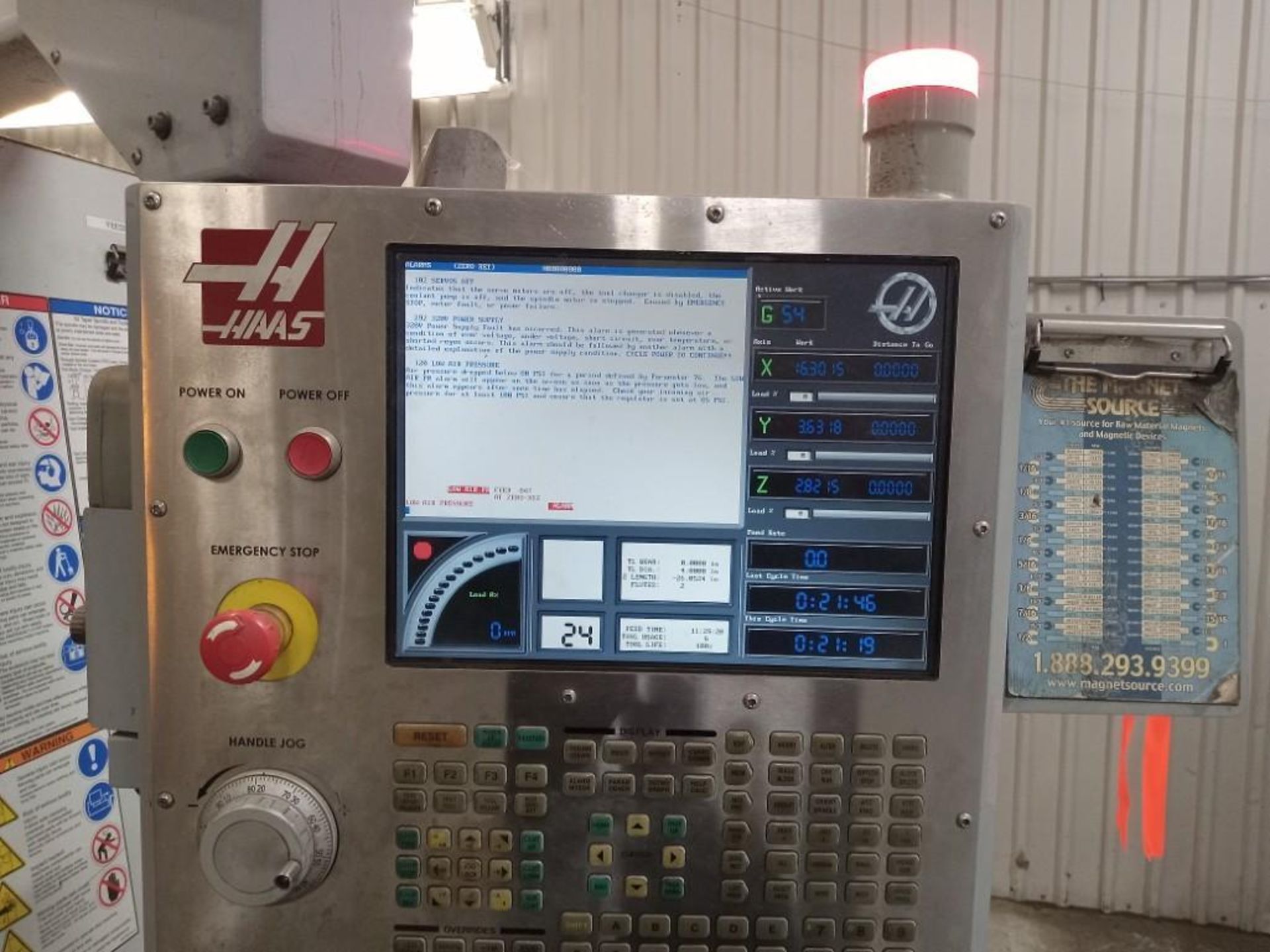 HAAS VF-6/50 VERTICAL MACHINING CENTER - Image 5 of 17