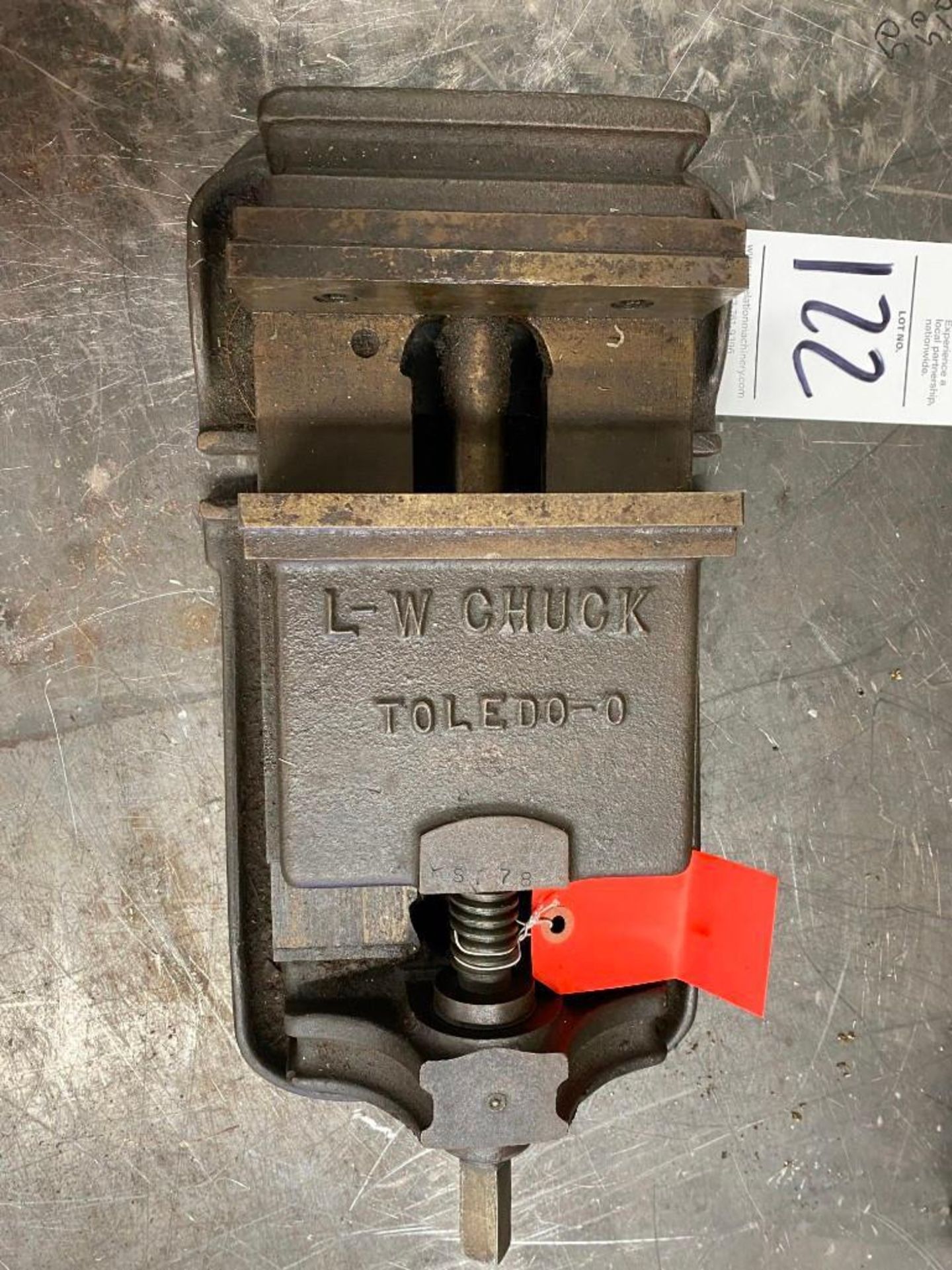 L-W CHUCK TOLEDO-0 LARGE MACHINING VISE