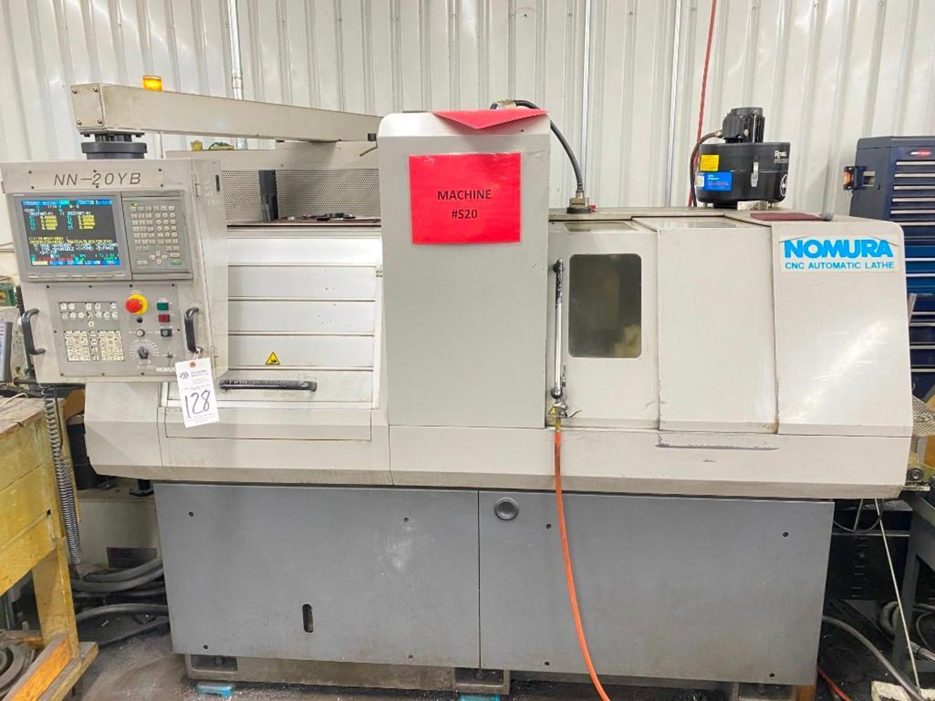 NOMURA NN-20YB CNC SWISS TURNING CENTER; YEAR: 2008