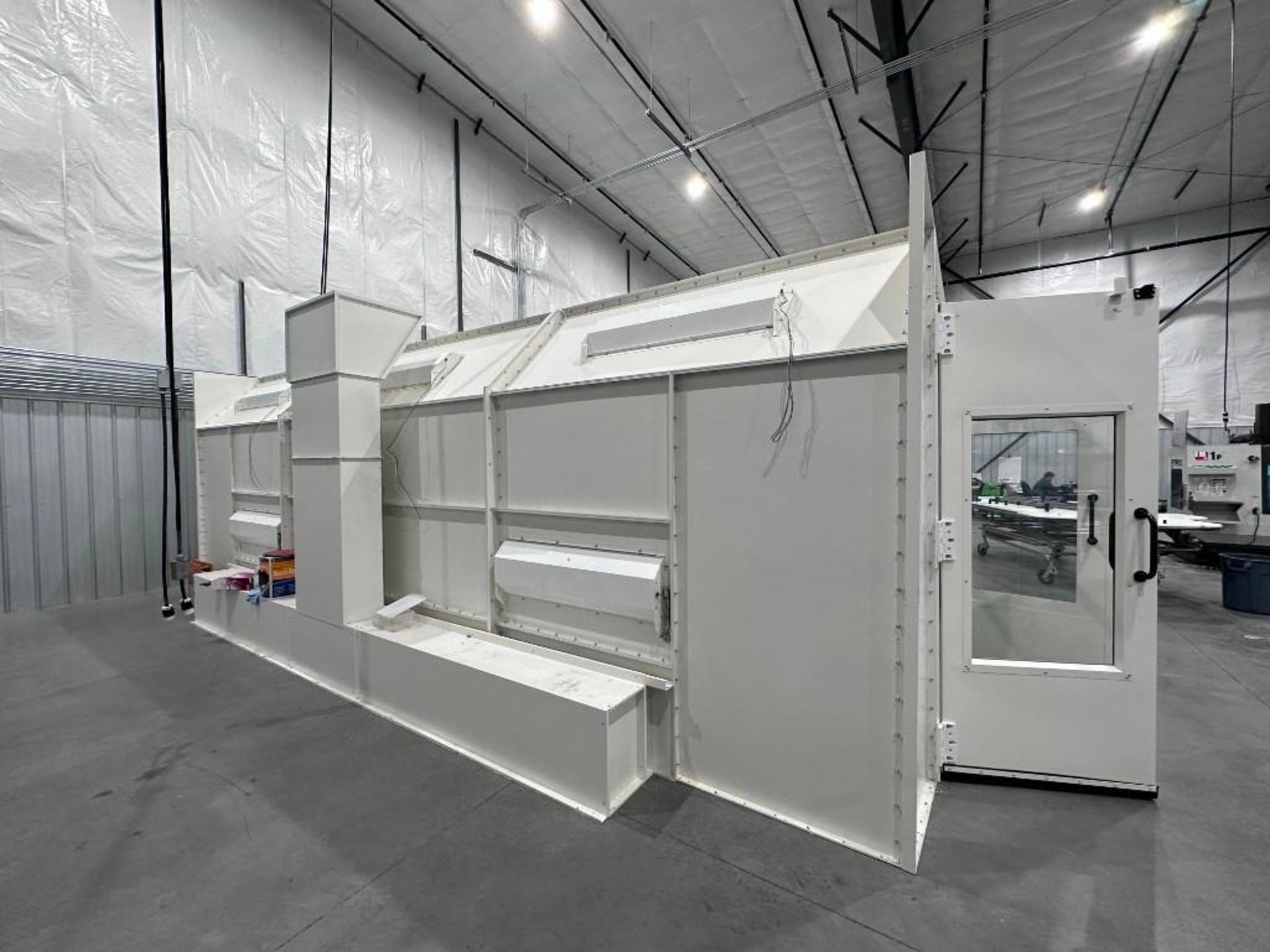 IDEAL PSB-SDD26B-AK PAINT BOOTH W/SIDE DOWN DRAFT - 26' - Image 5 of 20