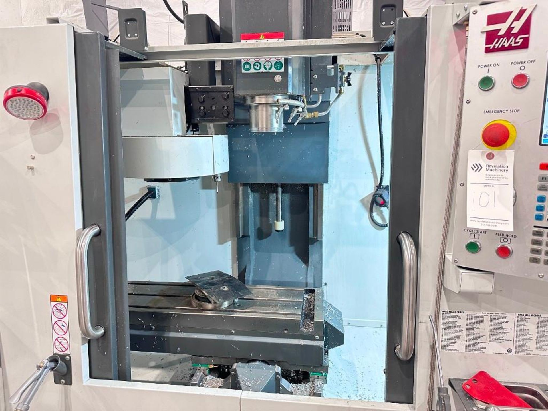 2019 HAAS TM-1P CNC VERTICAL MACHINING CENTER; SN: 1161643 - Image 5 of 16