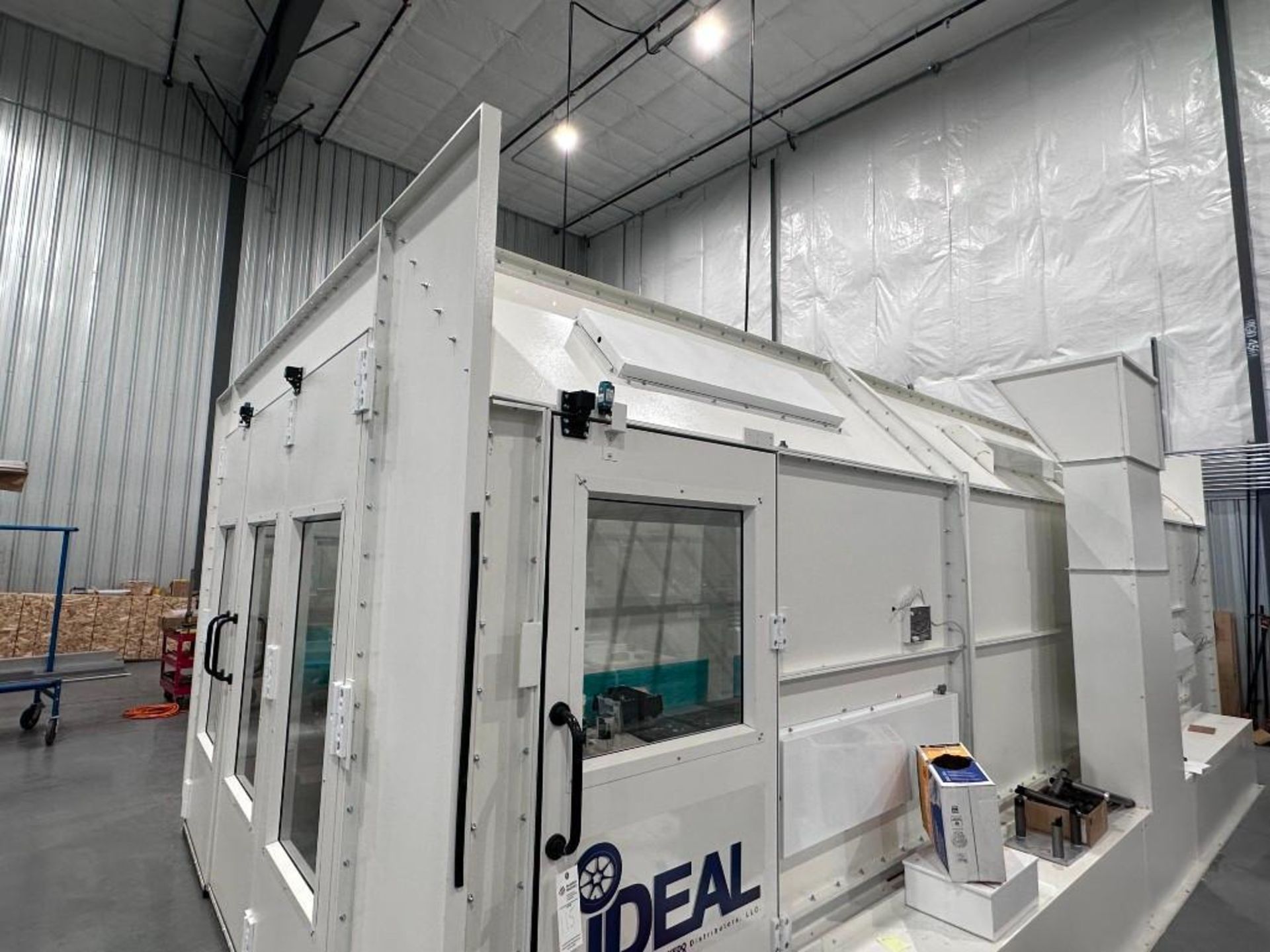 IDEAL PSB-SDD26B-AK PAINT BOOTH W/SIDE DOWN DRAFT - 26' - Image 17 of 20