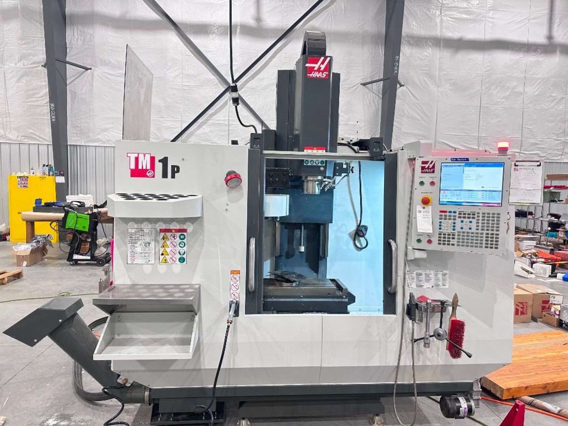 2019 HAAS TM-1P CNC VERTICAL MACHINING CENTER; SN: 1161643