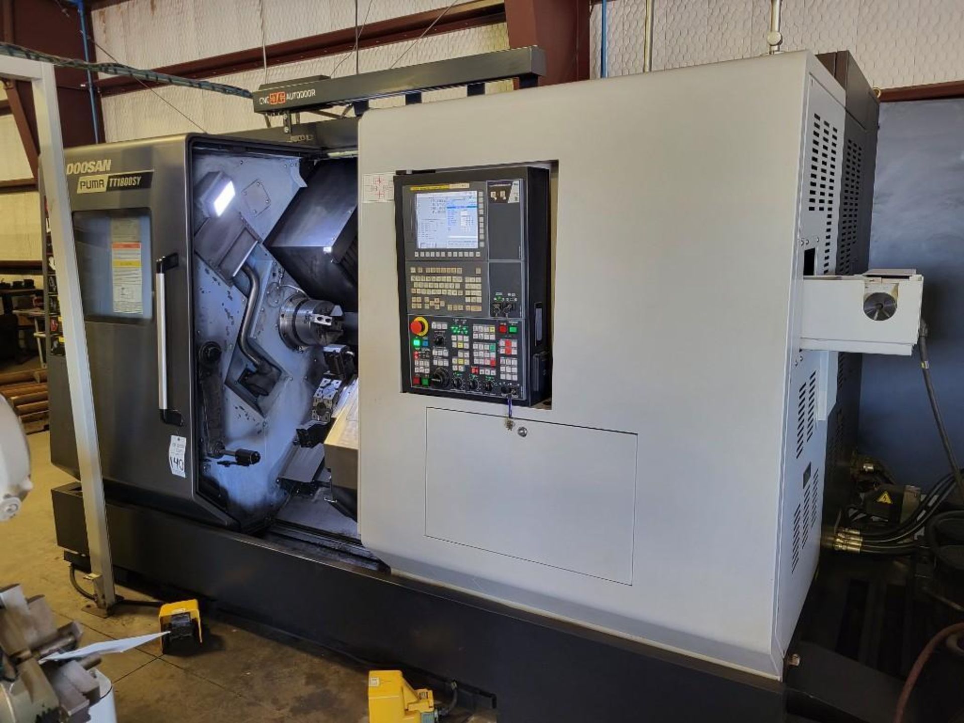 2018 DOOSAN PUMA TT1800SY MULTI-AXIS CNC LATHE