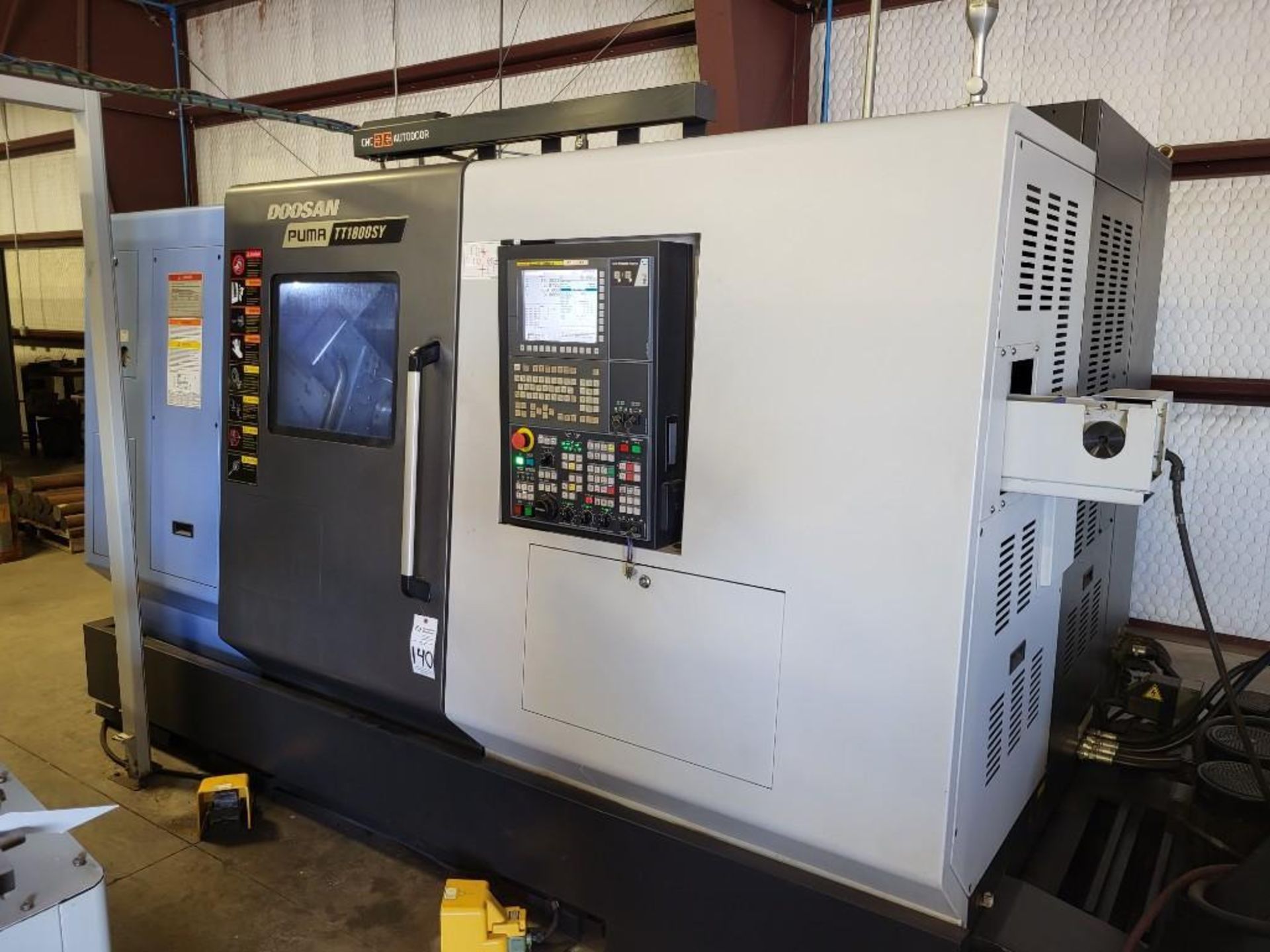 2018 DOOSAN PUMA TT1800SY MULTI-AXIS CNC LATHE - Image 2 of 22