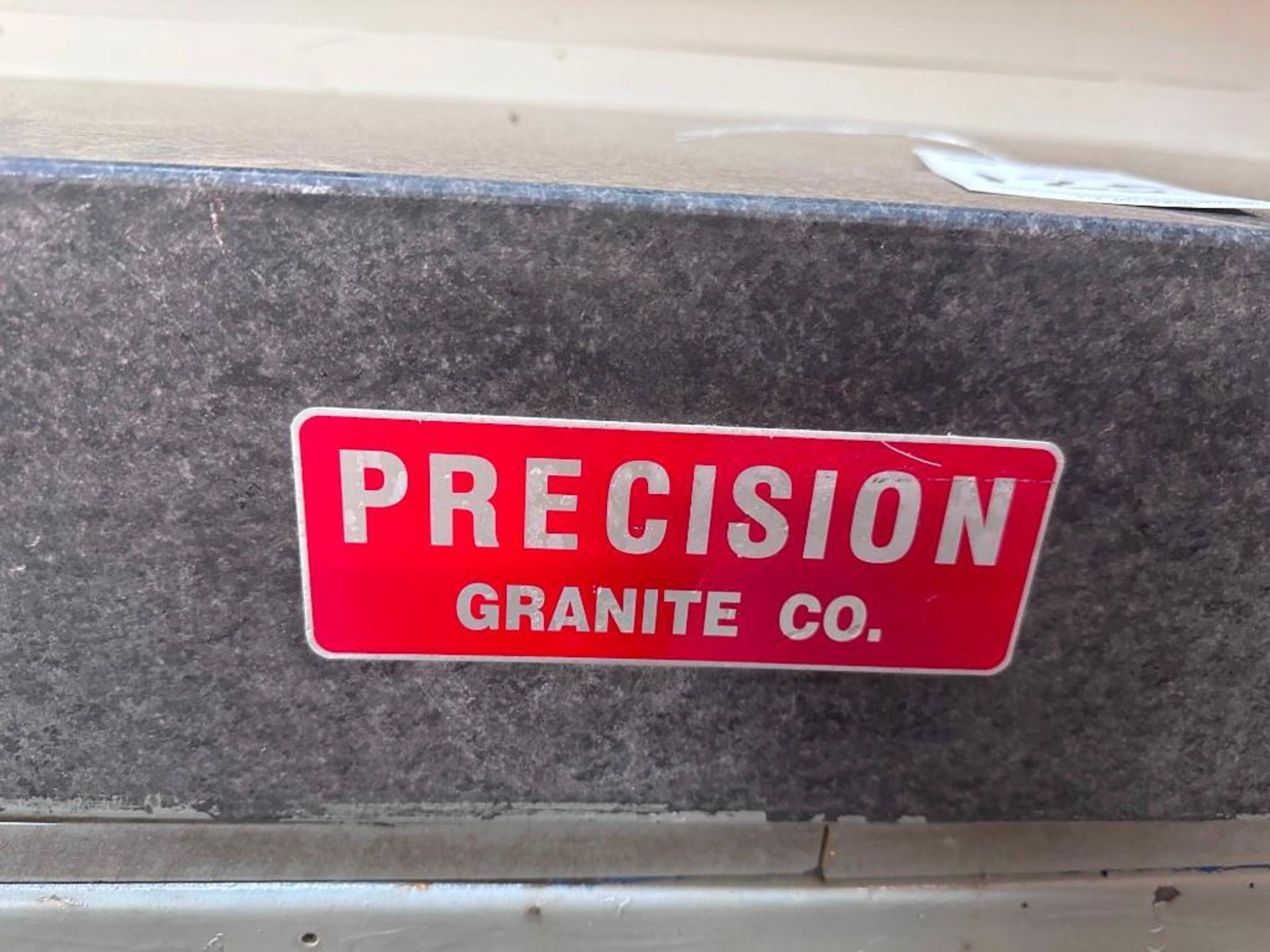 PRECISION GRANITE CO. INSPECTION SURFACE PLATE AND TABLE - Image 3 of 8