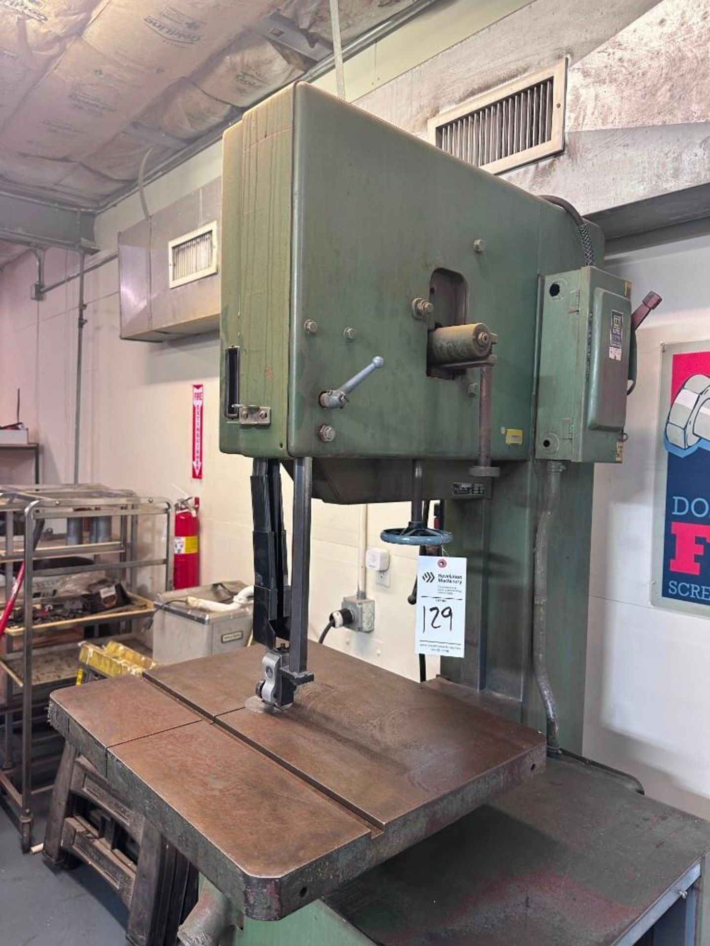 DELTA MODEL 20 VERTICAL BAND SAW BLADE LENGTH MIN/147