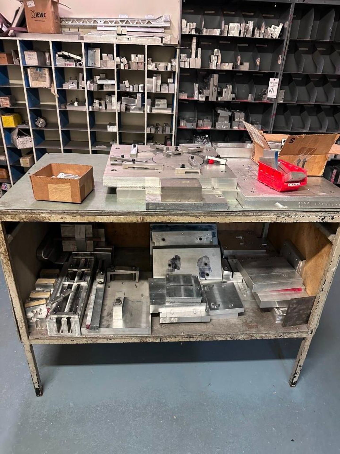 SHELVING UNITS WITH CONTENTS (MOSTLY ALUMINUM) - Image 11 of 12