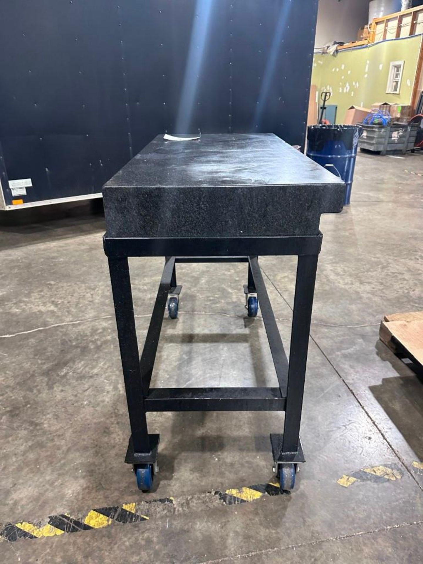 24" X 48" GRANITE  INSPECTION SURFACE PLATE WITH STAND - Image 3 of 5